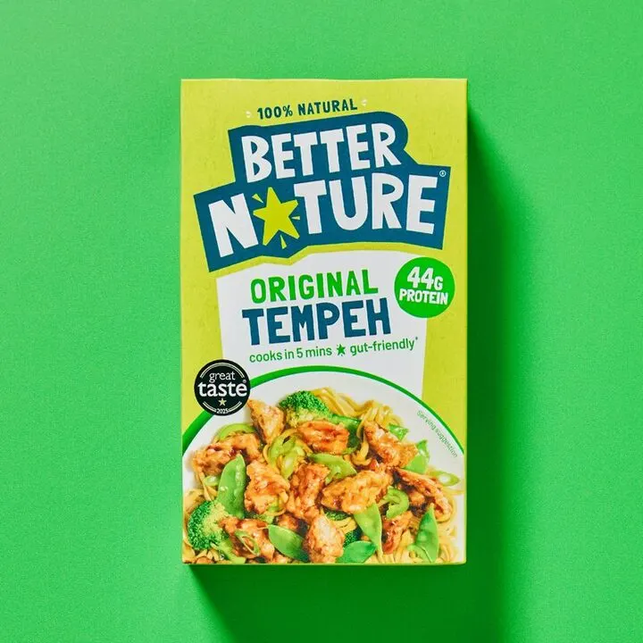 A pack of Better Nature original tempeh